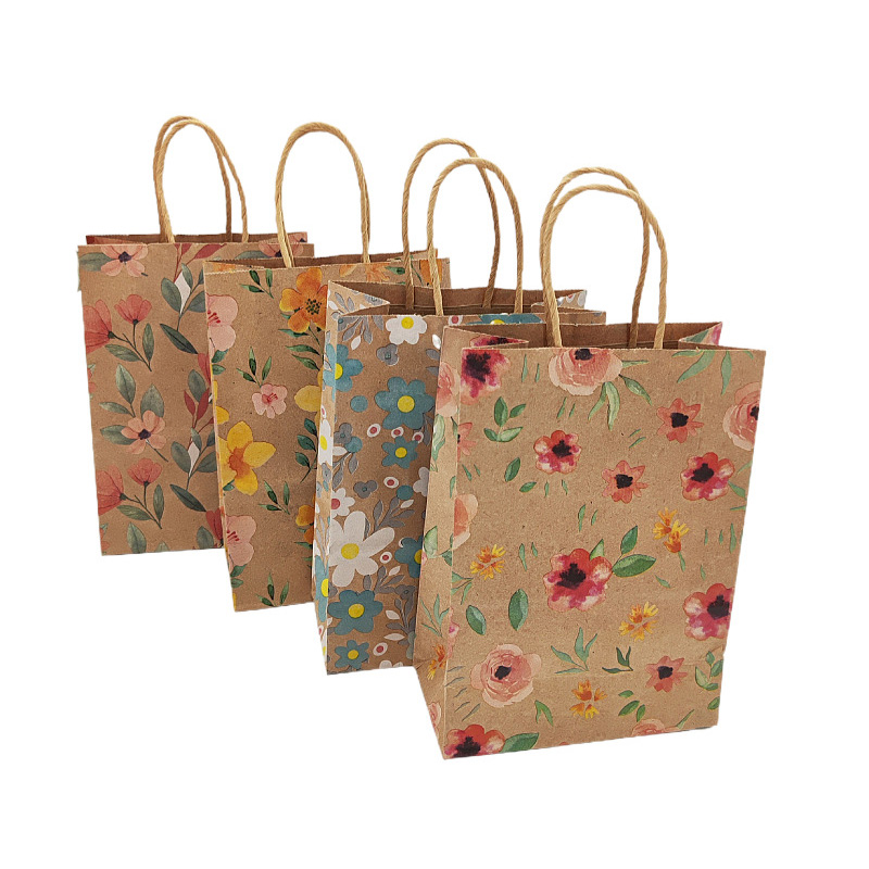 12/24Pcs Kraft Paper Flower Gi - Event Party Shop ulasan dan harga