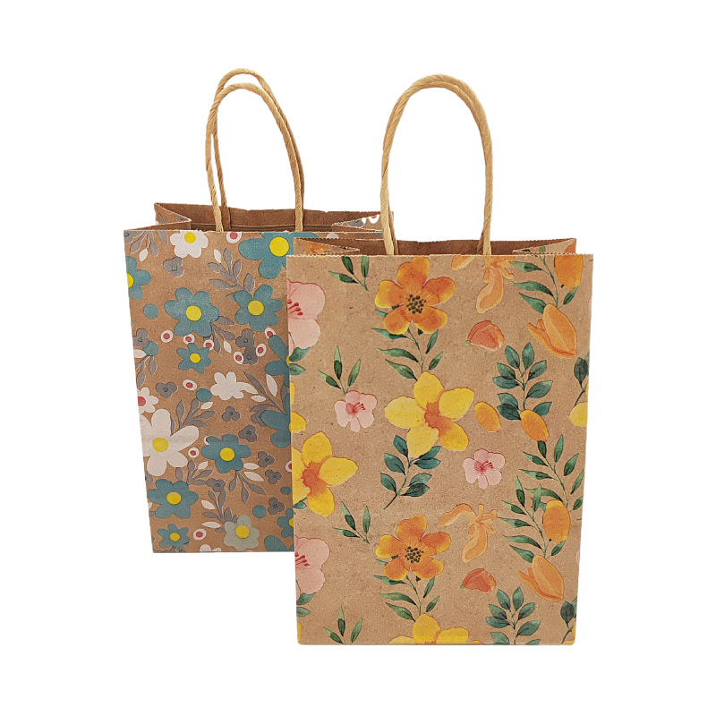 12/24Pcs Kraft Paper Flower Gi - Event Party Shop ulasan dan harga