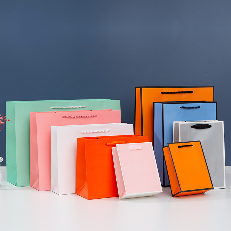 1pc/lot Solid Color Gift Carry - Event Party Shop ulasan dan harga