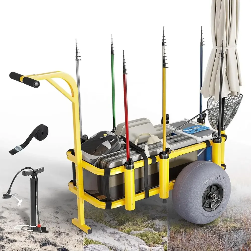 Beach Trolley with 13 Balloon  - Balloon Pump Hand ulasan dan harga
