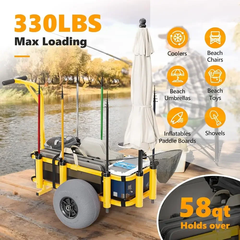 Beach Trolley with 13 Balloon  - Balloon Pump Hand ulasan dan harga