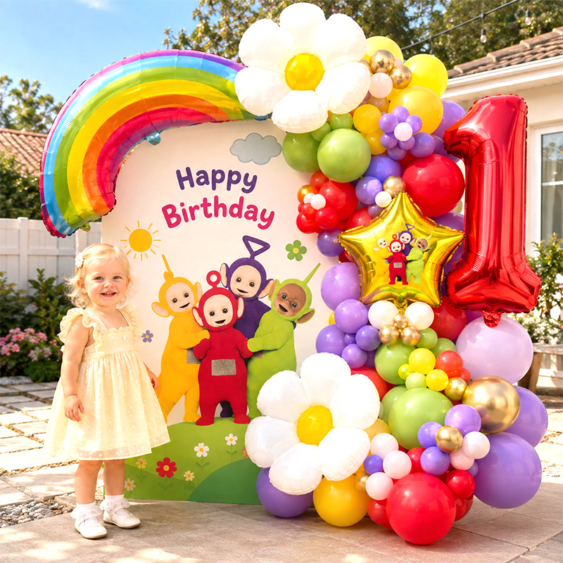 Teletubbies Balloon Arch Kit B - Balloon Arch Kit ulasan dan harga