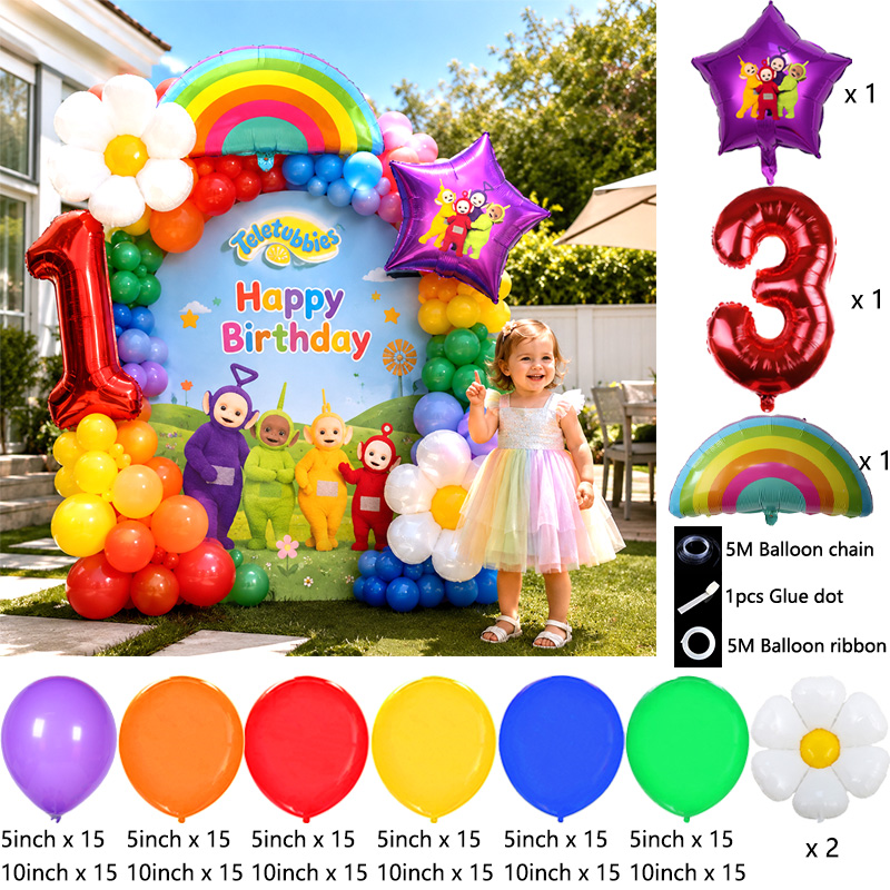 Teletubbies Balloon Arch Kit B - Balloon Arch Kit ulasan dan harga