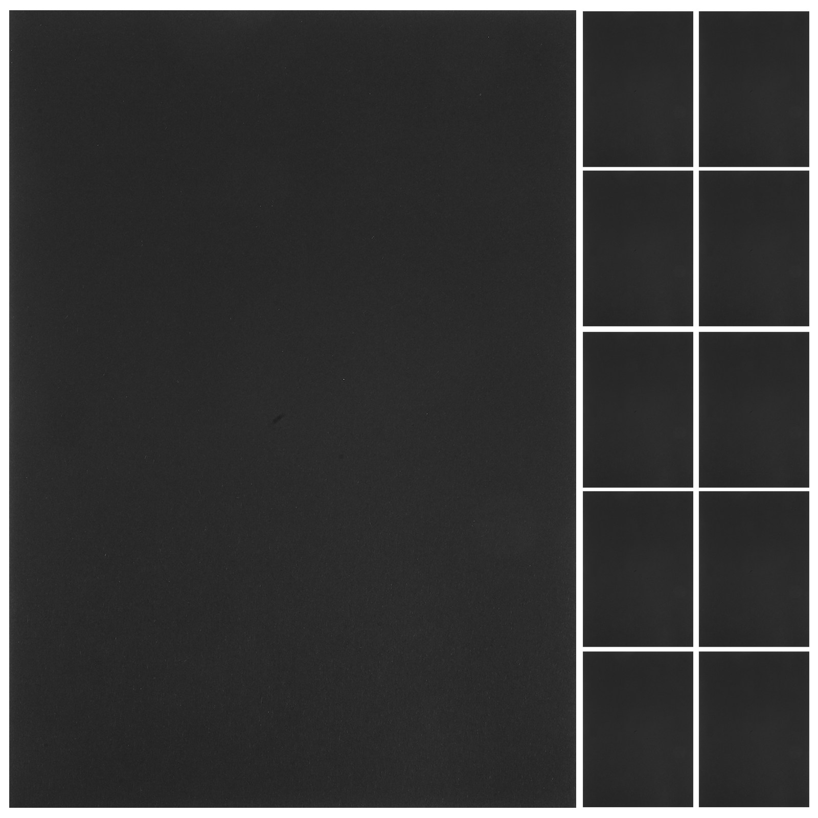 50Sheets Black Cardstock Thick - Papercraft Supply Invitation ulasan dan harga
