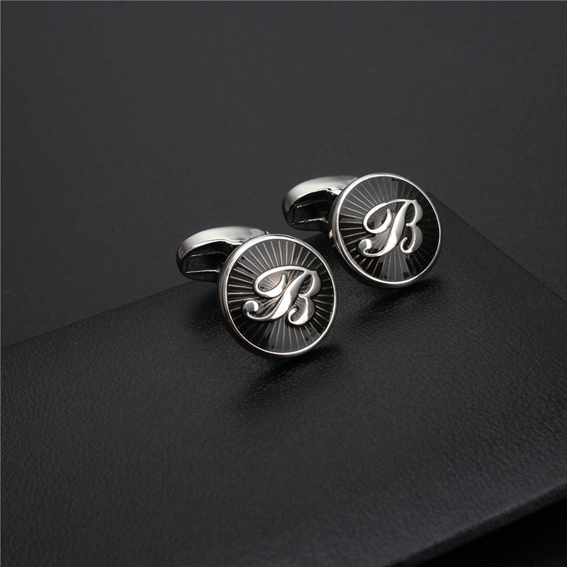 Men A‑Z Initial Cufflinks Silv - Event Z ulasan dan harga