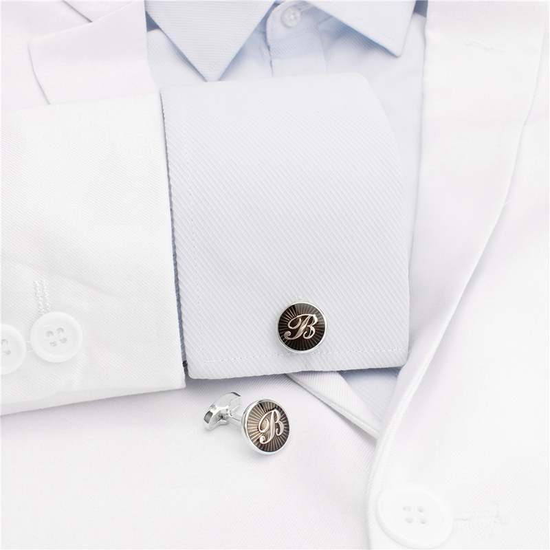 Men A‑Z Initial Cufflinks Silv - Event Z ulasan dan harga