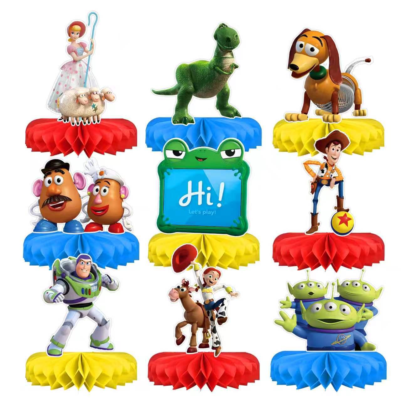 Toy Story 5 Honeycomb Centerpi - Event Party ulasan dan harga