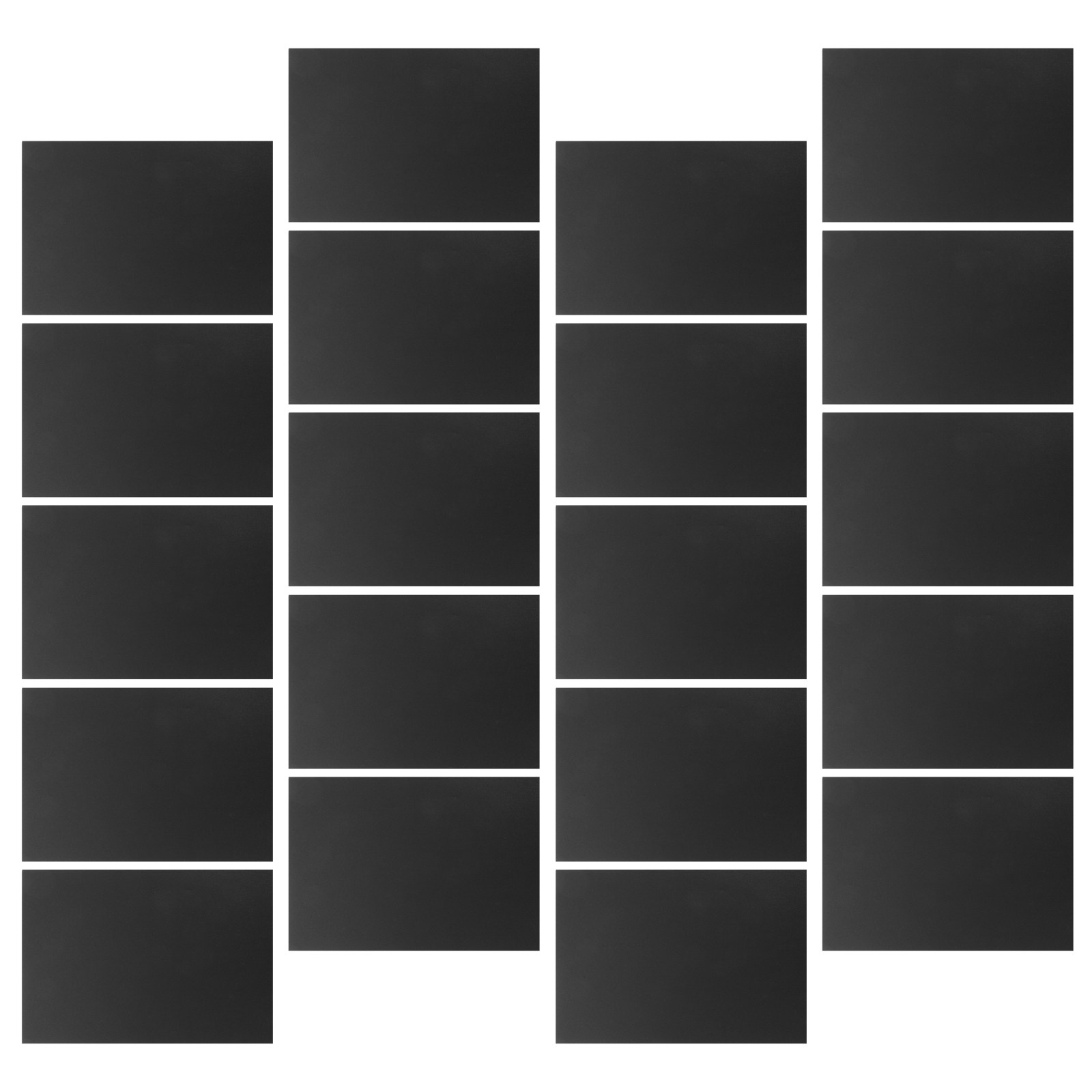 60Pcs Black Cardstock Thick He - Papercraft Supply Invitation ulasan dan harga